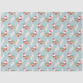 Papier voor kerstmis, Snowmen, Rudolph en Cadeaus