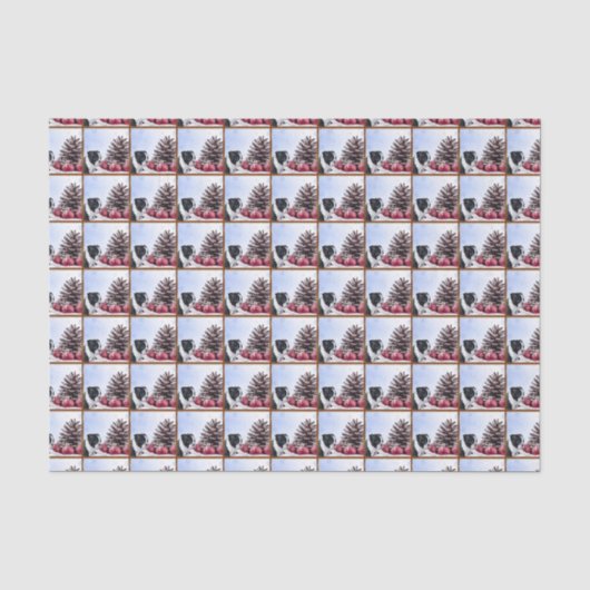 Papier voor kerstpapier van Boston Terrier (Voorkant)