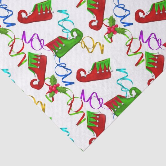 Papier voor kerstschoeisel (Detail)