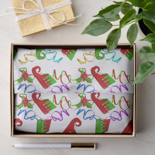 Papier voor kerstschoeisel (Geschenk)