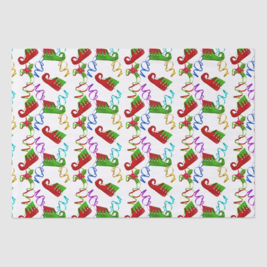 Papier voor kerstschoeisel (Voorkant)