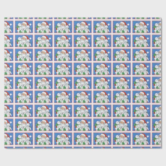 Papier voor kerstwinkels en winkels (Vlak)