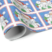 Papier voor kerstwinkels en winkels (Rol Hoek)