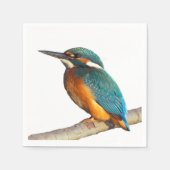 Papier voor "Kingfisher" Servetten (Voorkant)