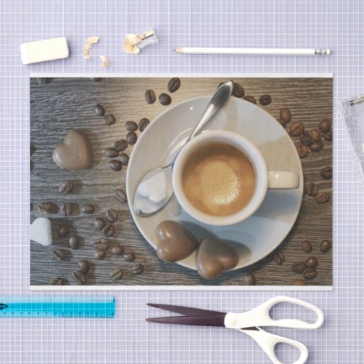 papier voor koffie - en chocoladeweefsel (Craft)