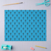 Papier voor kunststofpapier, zwart en blauw (Craft)