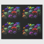 Papier voor kwallen. Cadeauverpakking  (Vlak)