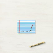 Papier voor leerkrachten na IT-notitieblok Post-it® Notes (Op bureau)