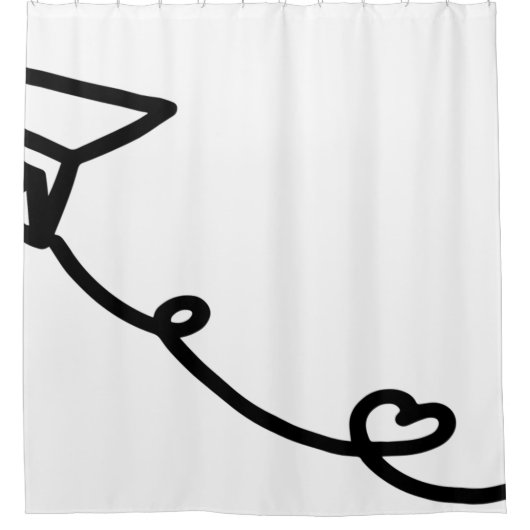 Papier voor lijnpapier douchegordijn (Voorkant)