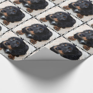 Papier voor Lijst met Bot voor foto's puppy