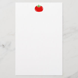Papier voor logo van rode tomaten