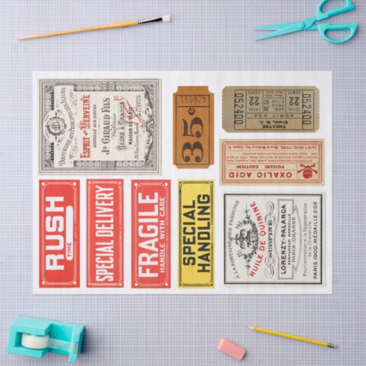 Papier voor loskoppeling van journaal (Craft)