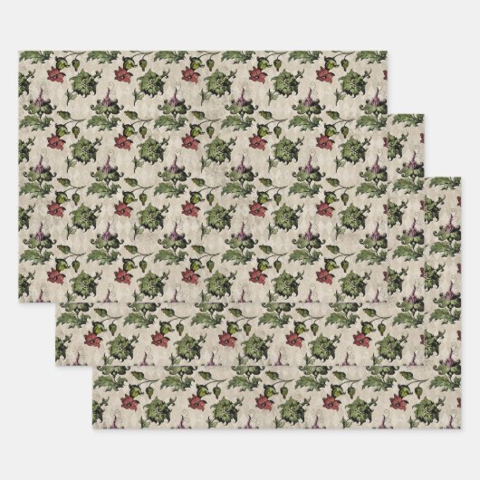 papier voor losse plakken inpakpapier vel (Set)