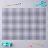Papier voor marineblauw en wit gingham-patroonpapi (Craft)