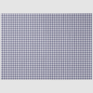 Papier voor marineblauw en wit gingham-patroonpapi