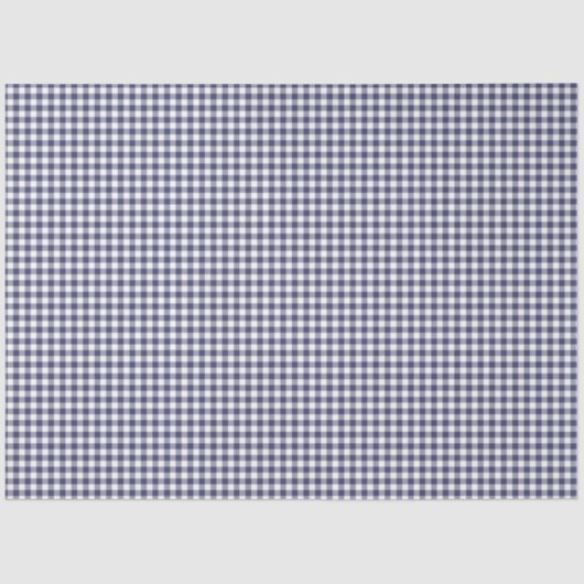 Papier voor marineblauw en wit gingham-patroonpapi (Voorkant)