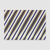 Papier voor marinescheepvaart, wit, gouddiagonaal (Voorkant)