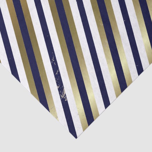 Papier voor marinescheepvaart, wit, gouddiagonaal (Detail)