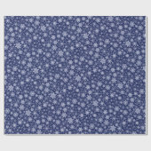 Papier voor marinesnowflake en blauw snoeimarktpat (Vlak)