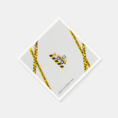 Papier voor moderne constructiedrong voor vrachtwa servet (Hoek)