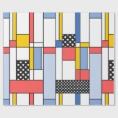 Papier voor moderne Mondriaan-stijl (Vlak)