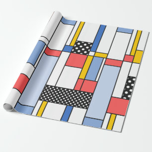 Papier voor moderne Mondriaan-stijl