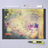 Papier voor moten en pansies (Craft)