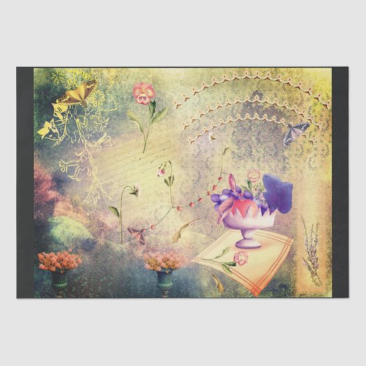 Papier voor moten en pansies (Voorkant)