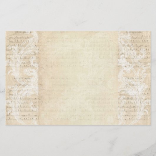 Papier voor  muziek (Voorkant)