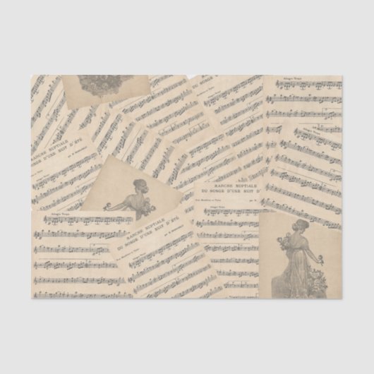  papier voor muziekopnames op bruiloft (Voorkant)