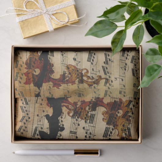  papier voor muziekvellen (Geschenk)