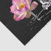 Papier voor 'n vliegend nachtveeg lotusdeklep (Detail)