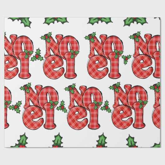 Papier voor noel-opvulling (Vlak)