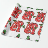 Papier voor noel-opvulling (Uitgerold)