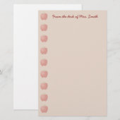 Papier voor notitie van Apple (Voorkant / Achterkant)