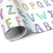 Papier voor onmiddellijke verpakking - Alfabet voo (Rol Hoek)