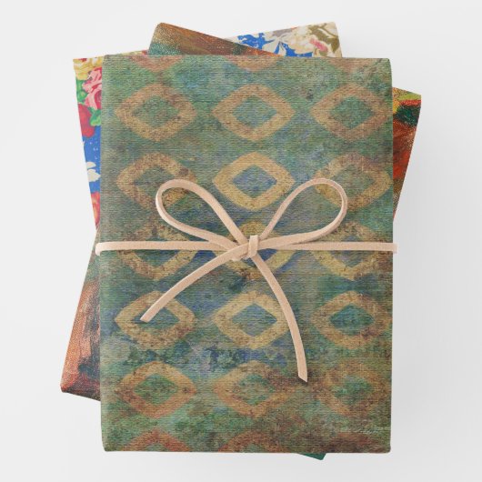 Papier voor onmiddellijke verpakking, collage- en  inpakpapier vel (In situ)