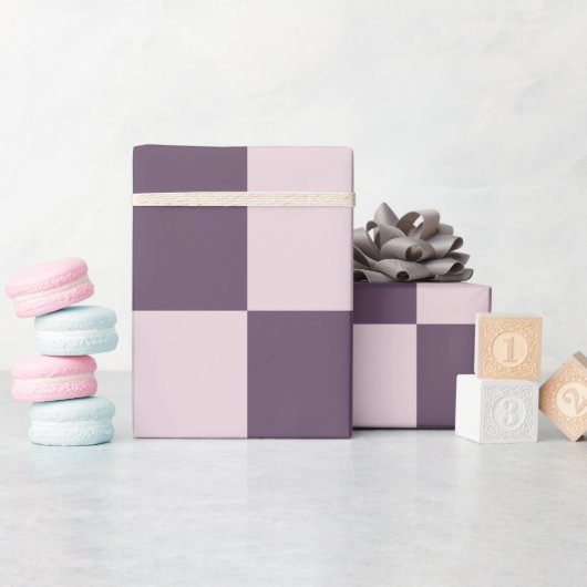 papier voor onmiddellijke verpakking diep mauve za (Baby Shower)