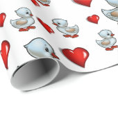 Papier voor onmiddellijke verpakking Eenden (Rol Hoek)