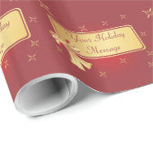 Papier voor onmiddellijke verpakking - Goud op Bou (Rol Hoek)