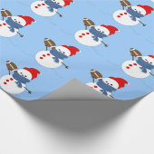 Papier voor onmiddellijke verpakking - Kerstmis Fo (Hoek)