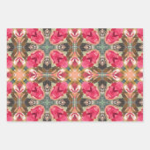 Papier voor onmiddellijke verpakking - modern kers inpakpapier vel (Voorkant)