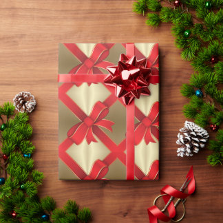 Papier voor onmiddellijke verpakking - Red Bow en