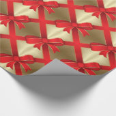 Papier voor onmiddellijke verpakking - Red Bow en  (Hoek)
