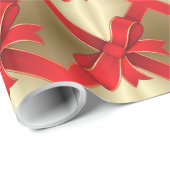 Papier voor onmiddellijke verpakking - Red Bow en  (Rol Hoek)