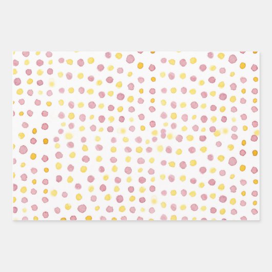 Papier voor onmiddellijke verpakking Reeks 3, wate Inpakpapier Vel (Voorkant)