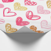 Papier voor onmiddellijke verpakking - Roze en gou (Hoek)