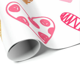 Papier voor onmiddellijke verpakking - Roze en gou