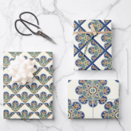 Papier voor onmiddellijke verpakking, set van 3 inpakpapier vel