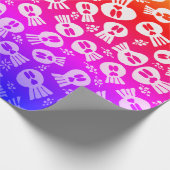 Papier voor onmiddellijke verpakking - Skulls - Re (Hoek)